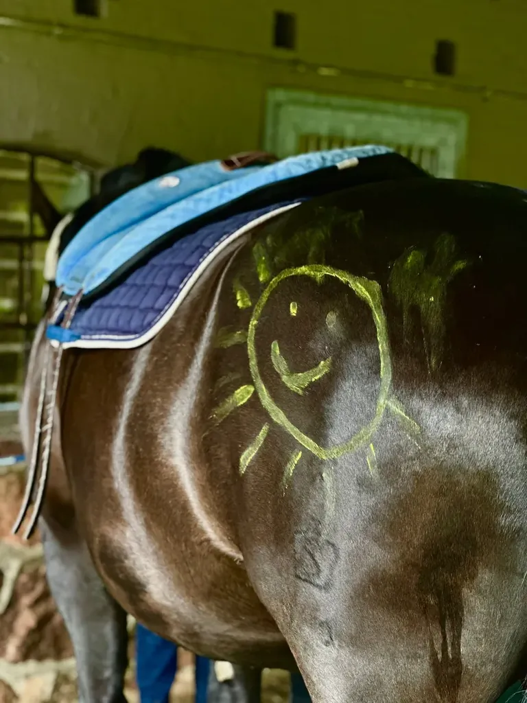 Sonne gemalt