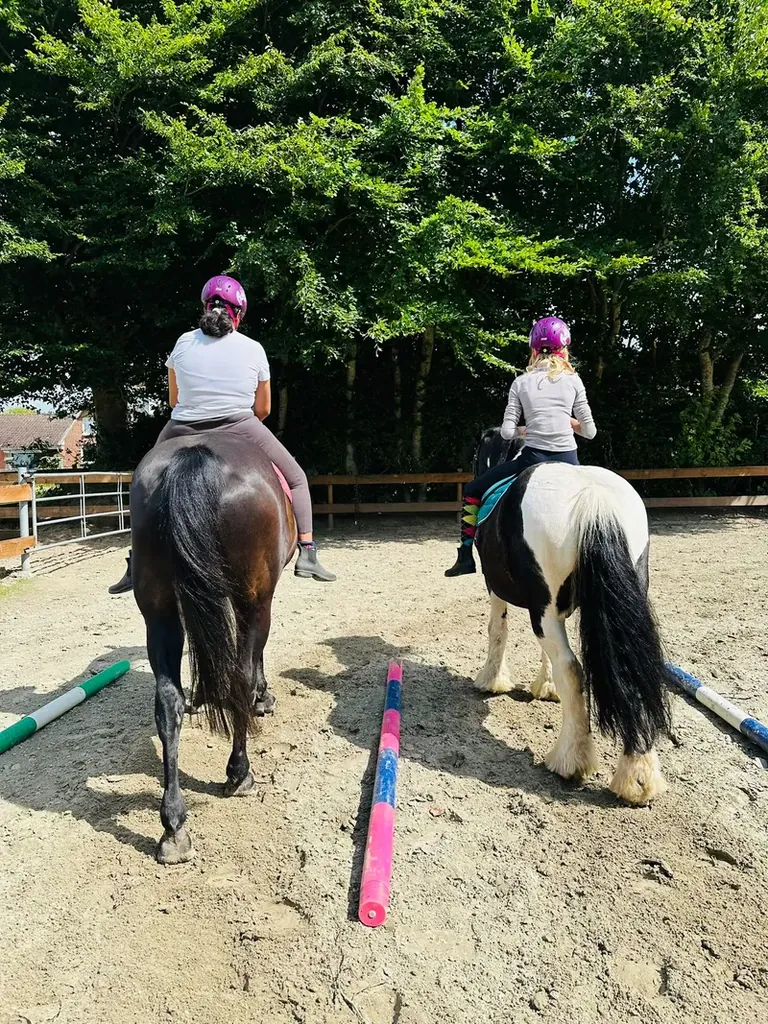 Zu zweit reiten
